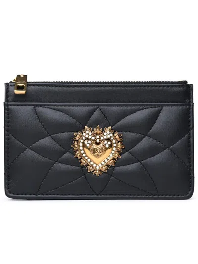 Dolce & Gabbana Devotion Cardholder In Black