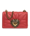 Dolce & Gabbana Medium Devotion Quilted Shoulder Bag In Brown