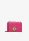 Dolce & Gabbana Medium Devotion Bag In Pink