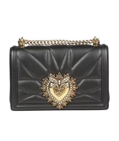 DOLCE & GABBANA DOLCE  GABBANA DEVOTION MEDIUM SHOULDER BAG