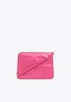 Dolce & Gabbana Small Dg Logo Camera Bag In Pink