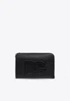 Dolce & Gabbana Medium Dg Logo Pouch In Black