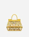 Dolce & Gabbana Medium Handbag In Yellow