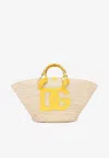 Dolce & Gabbana Medium Kendra Dg Tote Bag In Natural
