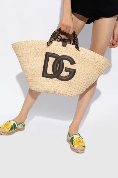 Dolce & Gabbana ‘medium Kendra' Shopper Bag In Beige