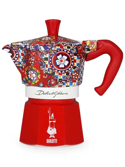 Dolce & Gabbana Medium Moka Pot In Red