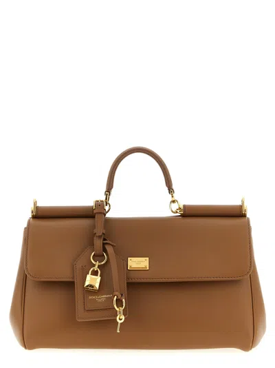 Dolce & Gabbana My Sicily Handbag In Brown