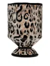 Dolce & Gabbana Medium Outdoor Leopard-print Vase (58cm X 37cm) In Multi