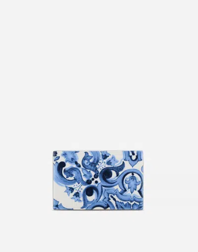 Dolce & Gabbana Medium Porcelain Coaster In Multicolor