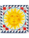 Dolce & Gabbana Medium Porcelain Coaster In Yellow