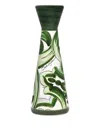 Dolce & Gabbana Medium Printed Candle Holder In Green