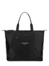 Dolce & Gabbana Carryall Tote Bag With Top Handles In Black