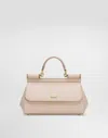 Dolce & Gabbana Medium Sicily Handbag In Pink