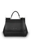 Dolce & Gabbana Sicily Medium Leather Shoulder Bag