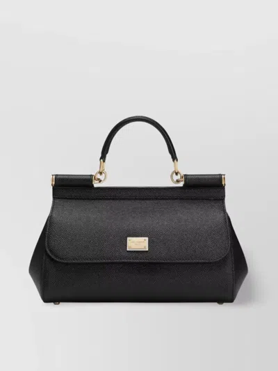 Dolce & Gabbana Medium Sicily Handbag Gold-tone Hardware