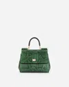Dolce & Gabbana Medium Sicily Handbag In Green
