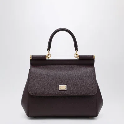 Dolce & Gabbana Medium Sicily Handbag In Must Color In Red