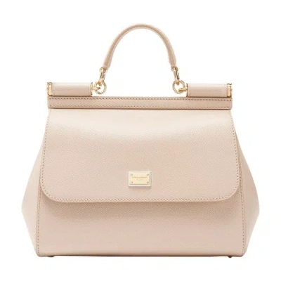 Dolce & Gabbana Medium Sicily Handbag In Light_pink_1