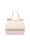 Dolce & Gabbana Medium Sicily Handbag In Nude