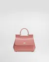 Dolce & Gabbana Medium Sicily Handbag In Pink