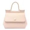 Dolce & Gabbana Handbag From The Sicily Line In Pink
