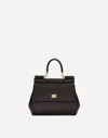 Dolce & Gabbana Medium Sicily Handbag In Must Color In Black