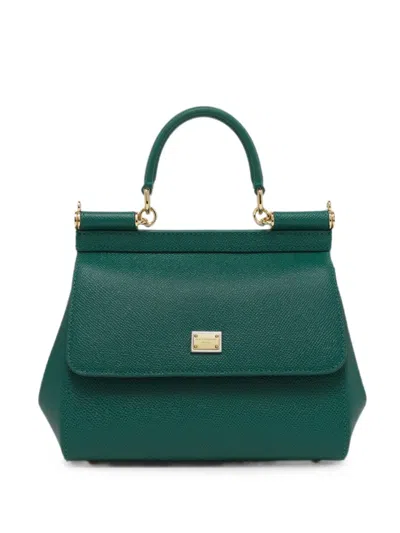 Dolce & Gabbana Medium Sicily Handbag In Red