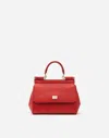 Dolce & Gabbana Medium Sicily Handbag In Red