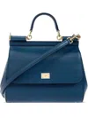 Dolce & Gabbana Medium Sicily Leather Tote Bag