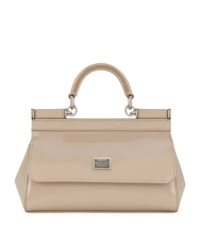 Dolce & Gabbana Medium Sicily Top-handle Bag In Black
