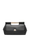 Dolce & Gabbana Medium Sicily Tote Bag In Black