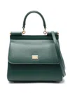 Dolce & Gabbana Medium Sicily Tote Bag In Green