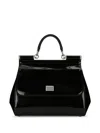 Dolce & Gabbana Kim Dolce&gabbana Medium Sicily Handbag In Black
