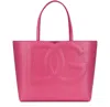 Dolce & Gabbana Dg Logo Medium Shopping Bag In Pink
