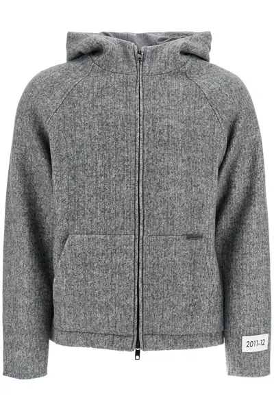 Dolce & Gabbana Melange Grey Acrylic Blend Jacket