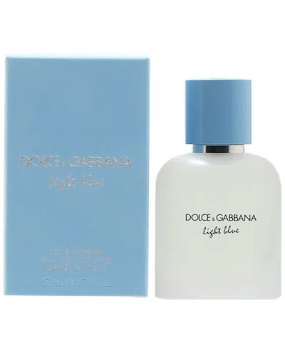 Dolce & Gabbana Men's 1.6oz Light Blue Edt In Transparent