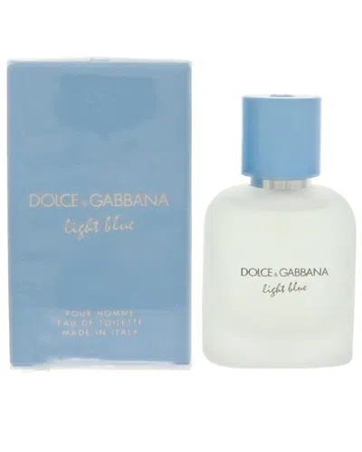 Dolce & Gabbana Men's 1.6oz Light Blue Edt In Transparent
