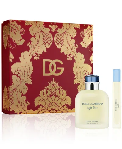 Dolce & Gabbana Men's 2-pc. Light Blue Pour Homme Eau De Toilette Gift Set In Neutral