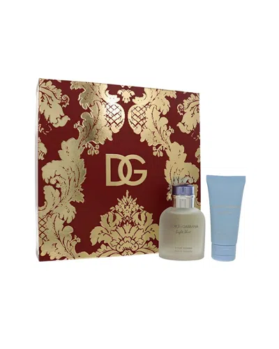 Dolce & Gabbana Men's 2pc D&g Light Blue Gift Set In Multi