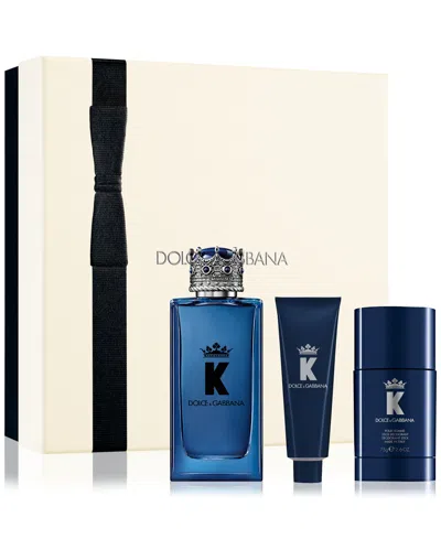 Dolce & Gabbana Men's 3-pc. K Eau De Parfum Gift Set In No Color