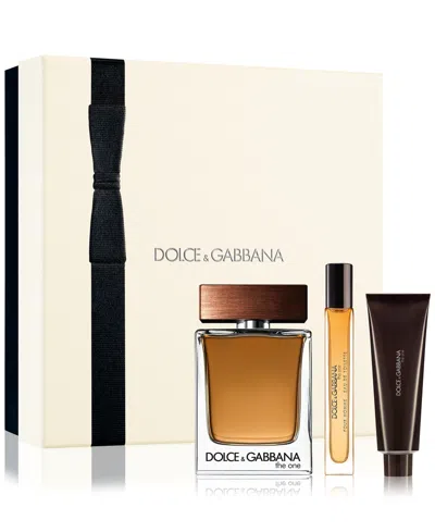 Dolce & Gabbana Men's 3-pc. The One For Men Eau De Toilette Gift Set In No Color