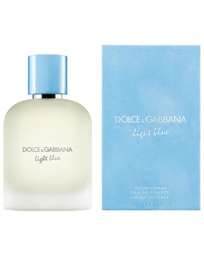 Dolce & Gabbana Men's 3.3oz Light Blue Edt Spray