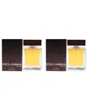 Dolce & Gabbana Men's 3.3oz The One Edt Pack Of 2
