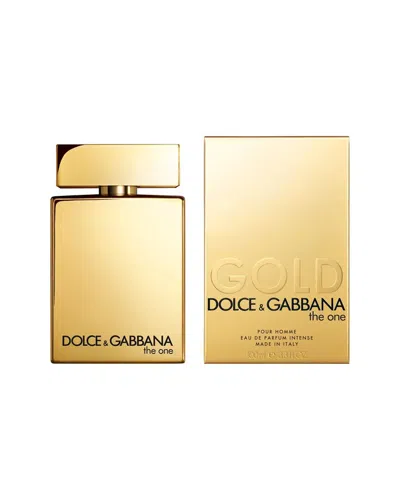 Dolce & Gabbana Men's 3.3oz The One Gold Intense Edp Spray