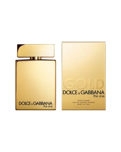 Dolce & Gabbana Men's 3.4oz The One Gold Intense Edp