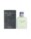 Dolce & Gabbana Men's 4.2oz Light Blue Edt In Transparent
