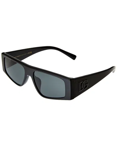 Dolce & Gabbana Men's 55mm Sunglasses In Black