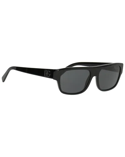 Dolce & Gabbana Men's 57mm Sunglasses In Black