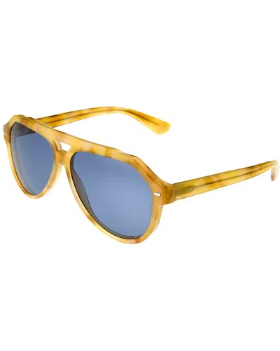 Dolce & Gabbana Men's 60mm Polarized Sunglasses In Blue