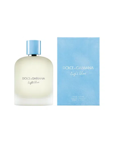 Dolce & Gabbana Men's 6.7oz Light Blue Edt Spray In Transparent